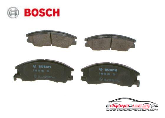 Achat de BOSCH 0 986 494 138 Kit de plaquettes de frein, frein à disque pas chères