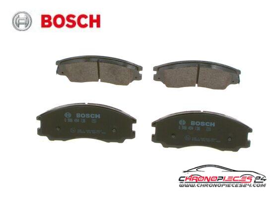 Achat de BOSCH 0 986 494 138 Kit de plaquettes de frein, frein à disque pas chères