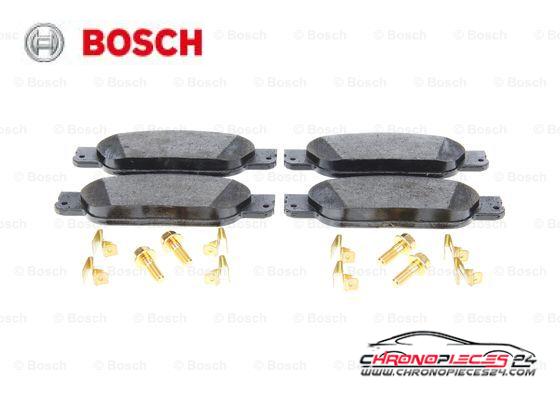 Achat de BOSCH 0 986 494 141 Kit de plaquettes de frein, frein à disque pas chères