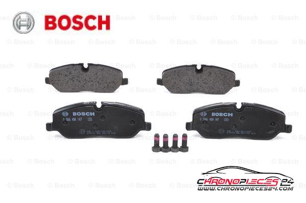 Achat de BOSCH 0 986 494 147 Kit de plaquettes de frein, frein à disque pas chères