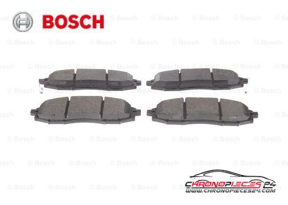 Achat de BOSCH 0 986 494 152 Kit de plaquettes de frein, frein à disque pas chères