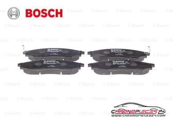 Achat de BOSCH 0 986 494 152 Kit de plaquettes de frein, frein à disque pas chères