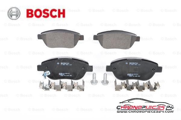 Achat de BOSCH 0 986 494 157 Kit de plaquettes de frein, frein à disque pas chères