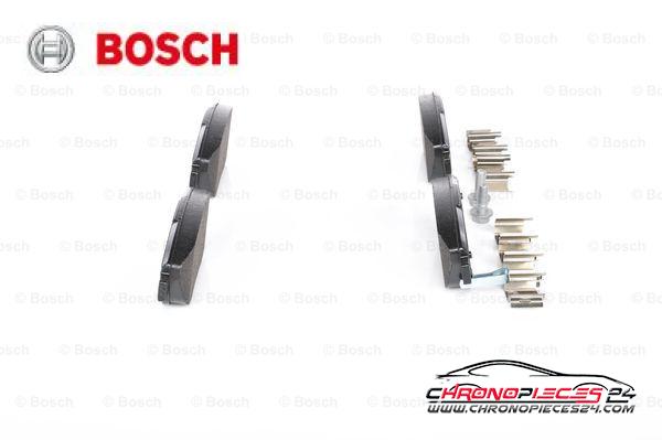 Achat de BOSCH 0 986 494 157 Kit de plaquettes de frein, frein à disque pas chères