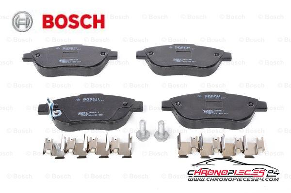 Achat de BOSCH 0 986 494 157 Kit de plaquettes de frein, frein à disque pas chères