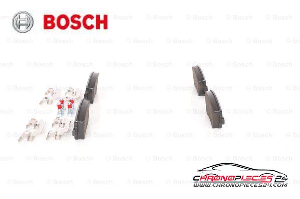 Achat de BOSCH 0 986 494 160 Kit de plaquettes de frein, frein à disque pas chères