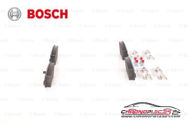 Achat de BOSCH 0 986 494 160 Kit de plaquettes de frein, frein à disque pas chères