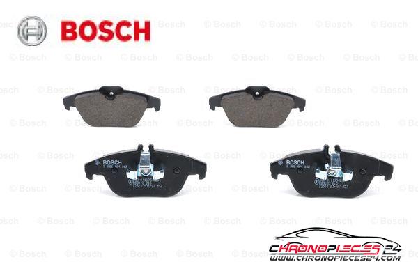 Achat de BOSCH 0 986 494 162 Kit de plaquettes de frein, frein à disque pas chères