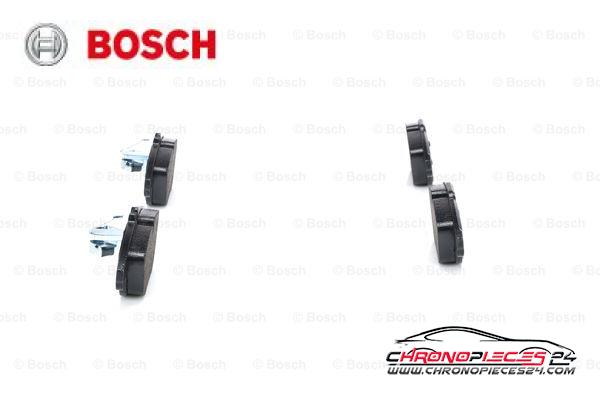 Achat de BOSCH 0 986 494 162 Kit de plaquettes de frein, frein à disque pas chères