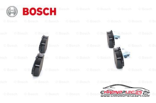 Achat de BOSCH 0 986 494 162 Kit de plaquettes de frein, frein à disque pas chères