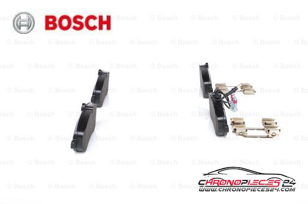 Achat de BOSCH 0 986 494 163 Kit de plaquettes de frein, frein à disque pas chères