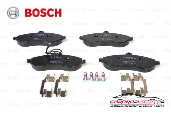 Achat de BOSCH 0 986 494 163 Kit de plaquettes de frein, frein à disque pas chères