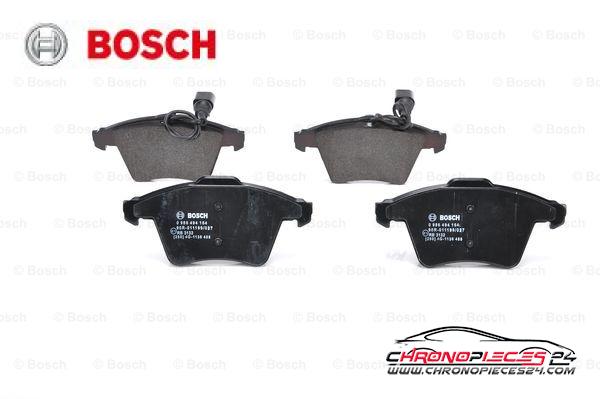 Achat de BOSCH 0 986 494 164 Kit de plaquettes de frein, frein à disque pas chères