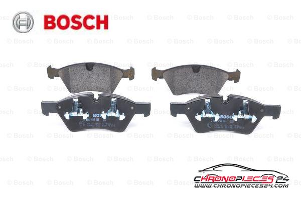 Achat de BOSCH 0 986 494 165 Kit de plaquettes de frein, frein à disque pas chères