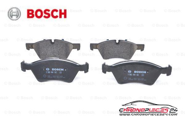 Achat de BOSCH 0 986 494 165 Kit de plaquettes de frein, frein à disque pas chères