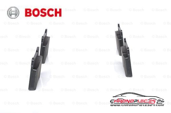 Achat de BOSCH 0 986 494 166 Kit de plaquettes de frein, frein à disque pas chères