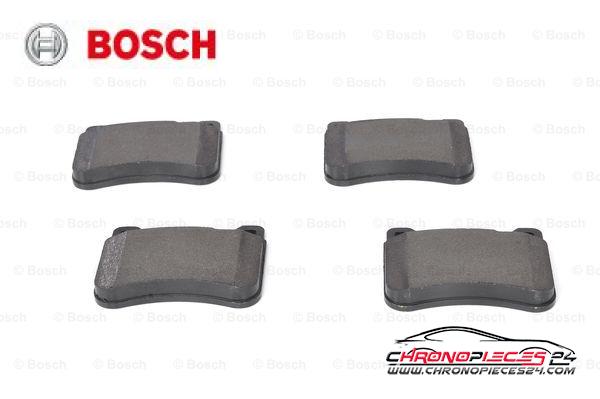 Achat de BOSCH 0 986 494 166 Kit de plaquettes de frein, frein à disque pas chères