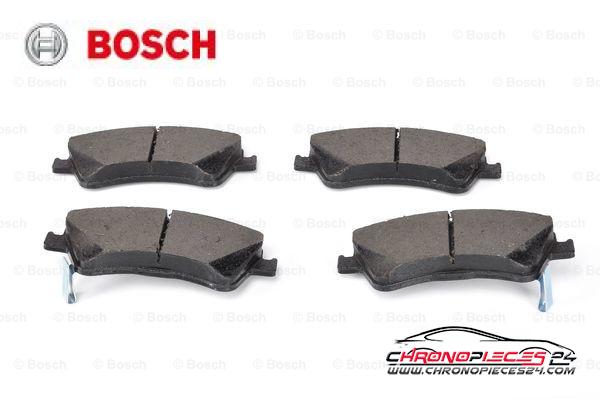 Achat de BOSCH 0 986 494 187 Kit de plaquettes de frein, frein à disque pas chères