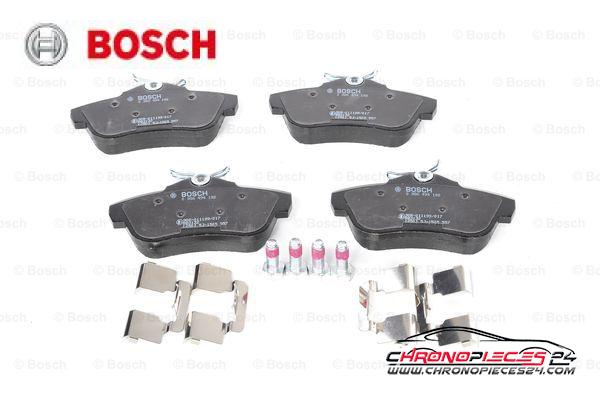 Achat de BOSCH 0 986 494 192 Kit de plaquettes de frein, frein à disque pas chères