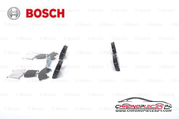 Achat de BOSCH 0 986 494 195 Kit de plaquettes de frein, frein à disque pas chères