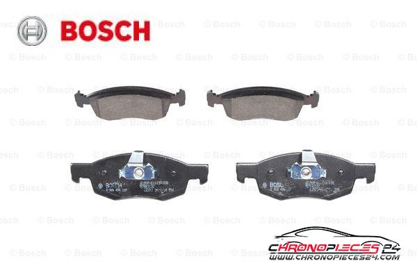 Achat de BOSCH 0 986 494 197 Kit de plaquettes de frein, frein à disque pas chères