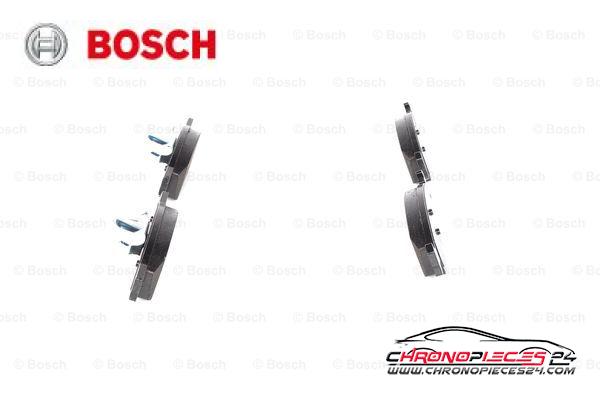 Achat de BOSCH 0 986 494 197 Kit de plaquettes de frein, frein à disque pas chères