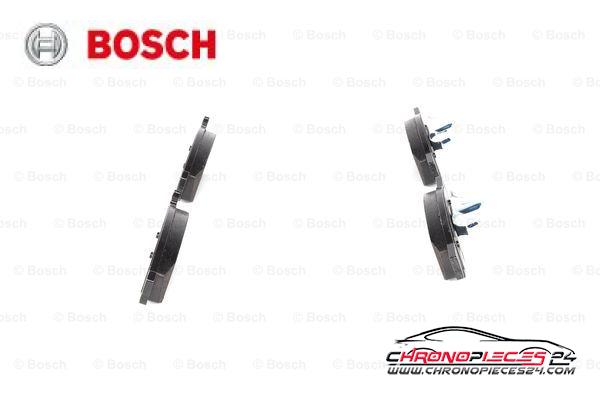 Achat de BOSCH 0 986 494 197 Kit de plaquettes de frein, frein à disque pas chères