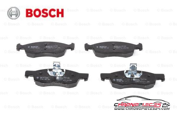 Achat de BOSCH 0 986 494 197 Kit de plaquettes de frein, frein à disque pas chères