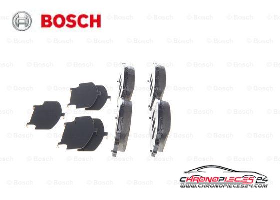 Achat de BOSCH 0 986 494 198 Kit de plaquettes de frein, frein à disque pas chères