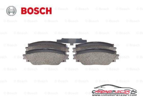 Achat de BOSCH 0 986 494 198 Kit de plaquettes de frein, frein à disque pas chères