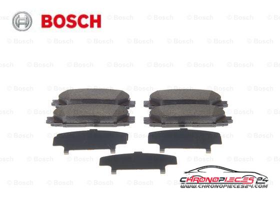 Achat de BOSCH 0 986 494 198 Kit de plaquettes de frein, frein à disque pas chères