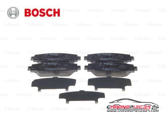 Achat de BOSCH 0 986 494 198 Kit de plaquettes de frein, frein à disque pas chères