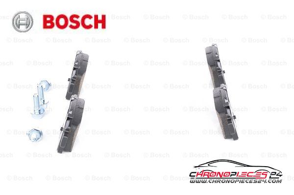 Achat de BOSCH 0 986 494 199 Kit de plaquettes de frein, frein à disque pas chères