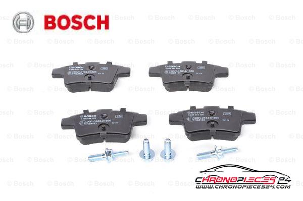 Achat de BOSCH 0 986 494 199 Kit de plaquettes de frein, frein à disque pas chères