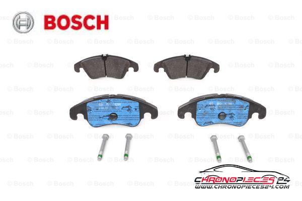 Achat de BOSCH 0 986 494 201 Kit de plaquettes de frein, frein à disque pas chères