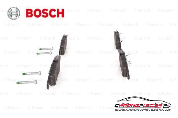 Achat de BOSCH 0 986 494 201 Kit de plaquettes de frein, frein à disque pas chères