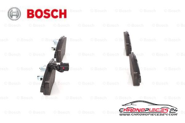 Achat de BOSCH 0 986 494 203 Kit de plaquettes de frein, frein à disque pas chères