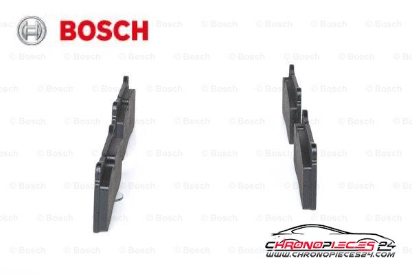 Achat de BOSCH 0 986 494 207 Kit de plaquettes de frein, frein à disque pas chères