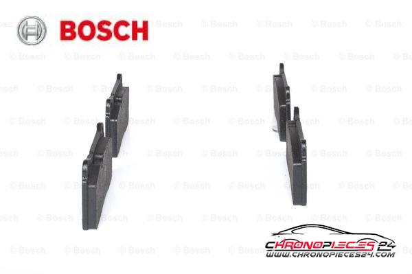 Achat de BOSCH 0 986 494 207 Kit de plaquettes de frein, frein à disque pas chères