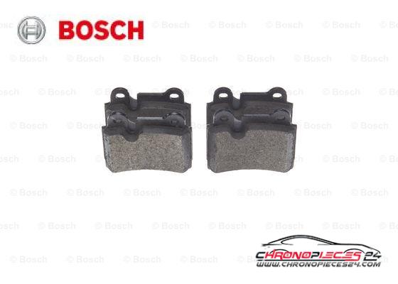 Achat de BOSCH 0 986 494 210 Kit de plaquettes de frein, frein à disque pas chères