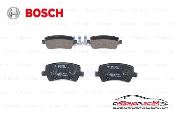 Achat de BOSCH 0 986 494 213 Kit de plaquettes de frein, frein à disque pas chères