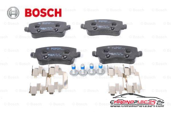 Achat de BOSCH 0 986 494 213 Kit de plaquettes de frein, frein à disque pas chères