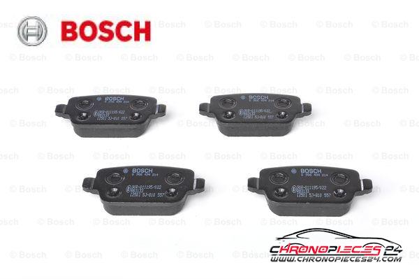 Achat de BOSCH 0 986 494 214 Kit de plaquettes de frein, frein à disque pas chères