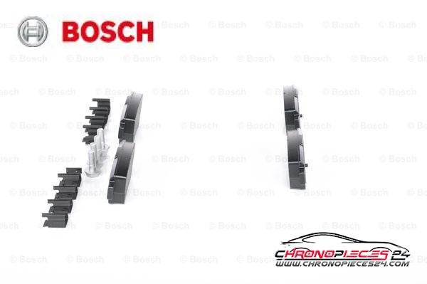 Achat de BOSCH 0 986 494 222 Kit de plaquettes de frein, frein à disque pas chères