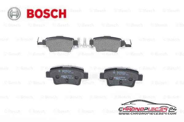 Achat de BOSCH 0 986 494 222 Kit de plaquettes de frein, frein à disque pas chères