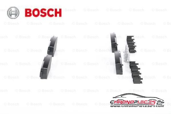 Achat de BOSCH 0 986 494 222 Kit de plaquettes de frein, frein à disque pas chères