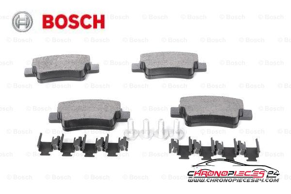 Achat de BOSCH 0 986 494 222 Kit de plaquettes de frein, frein à disque pas chères