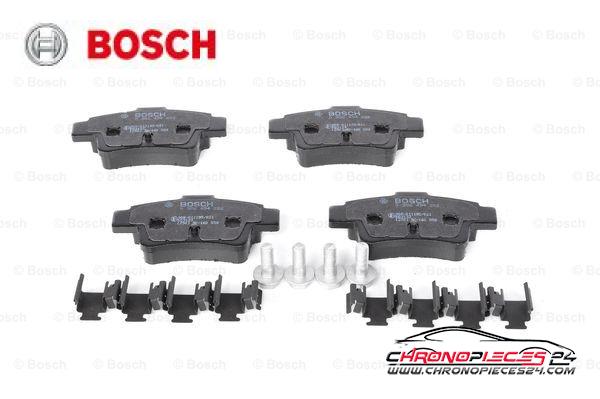 Achat de BOSCH 0 986 494 222 Kit de plaquettes de frein, frein à disque pas chères