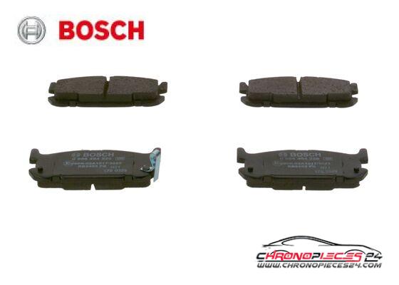 Achat de BOSCH 0 986 494 226 Kit de plaquettes de frein, frein à disque pas chères