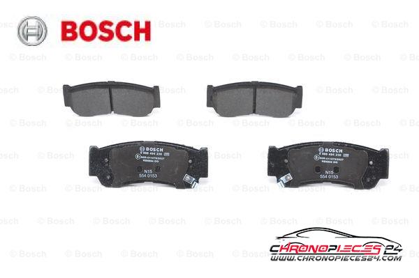 Achat de BOSCH 0 986 494 230 Kit de plaquettes de frein, frein à disque pas chères